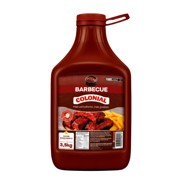 MOLHO BARBECUE COLONIAL COM 3,5KG