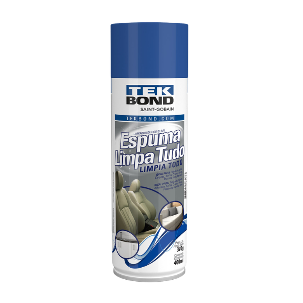 ESPUMA TEKBOND LIMPA TUDO COM 370G/400ML