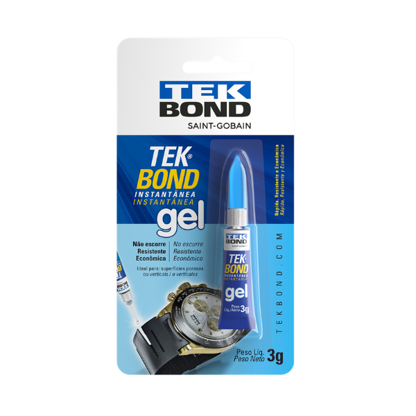COLA TEKBOND INSTANTANEA GEL 3G