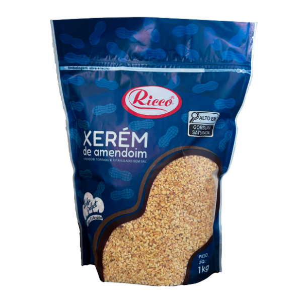 AMENDOIM RICCO XEREM TORRADO GRANULADO COM 1KG