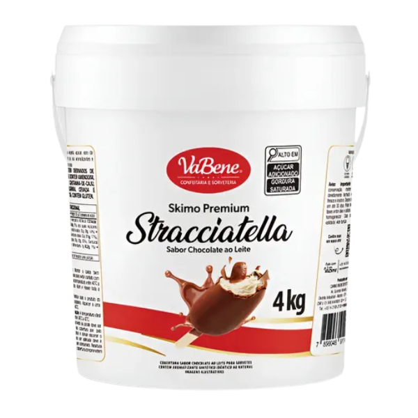 STRACCIATELLA VABENE SKIMO PREMIUM CHOCOLATE AO LEITE  4KG