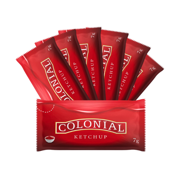 SACHET COLONIAL CATCHUP TRADICIONAL 144X7G