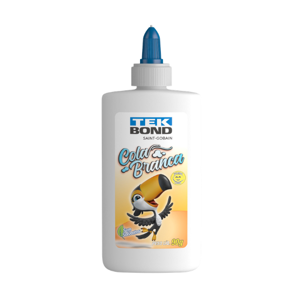 COLA BRANCA ESCOLAR TEKBOND 90G UNIDADE