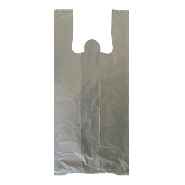 SACOLA PLÁSTICA RECICLADA ITABEL COLOR CINZA 50X60 COM 5KG