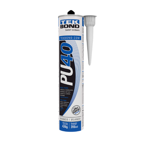 SELANTE TEKBOND PU40 BRANCO COM 420G/310ML