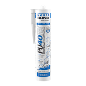 SELANTE TEKBOND PU40FIX CONSTRUÇÃO BRANCO COM 387G/280ML