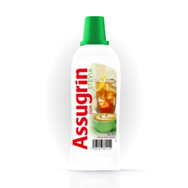 ADOÇANTE LIQUIDO ASSUGRIN STEVIA 80ML