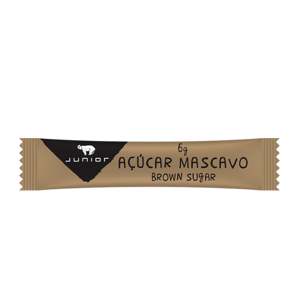 SACHET JUNIOR AÇÚCAR MASCAVO 250 X 6G