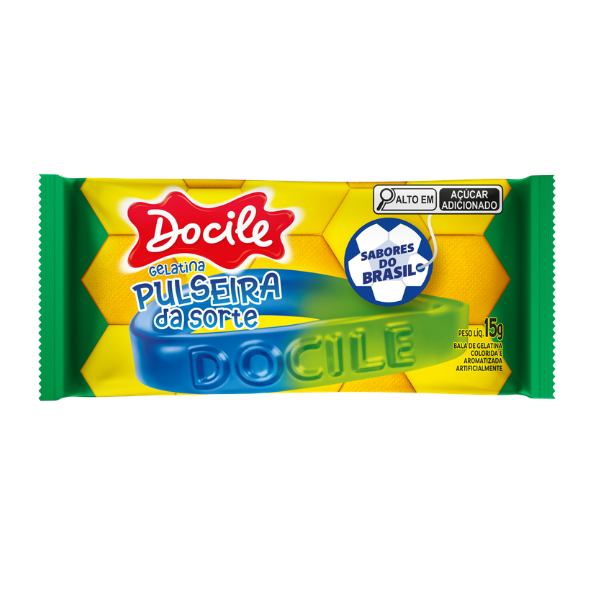 GELATINES DOCILE PULSEIRA DA SORTE SABORES DO BRASIL 15G
