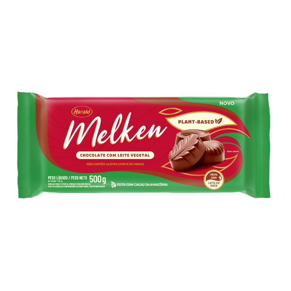 CHOCOLATE MELKEN LEITE VEGETAL PLANT 500G