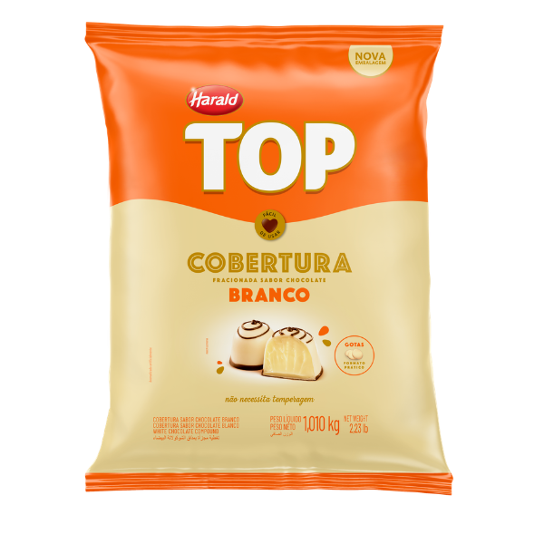 COB. HARALD TOP. GOTAS BRANCO C/ 1,01KG