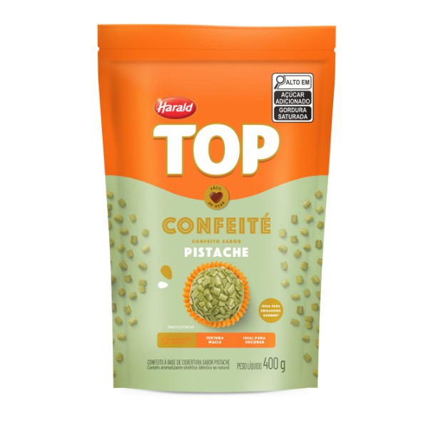 GRANULADO HARALD TOP CONFEIT PISTACHE 400G