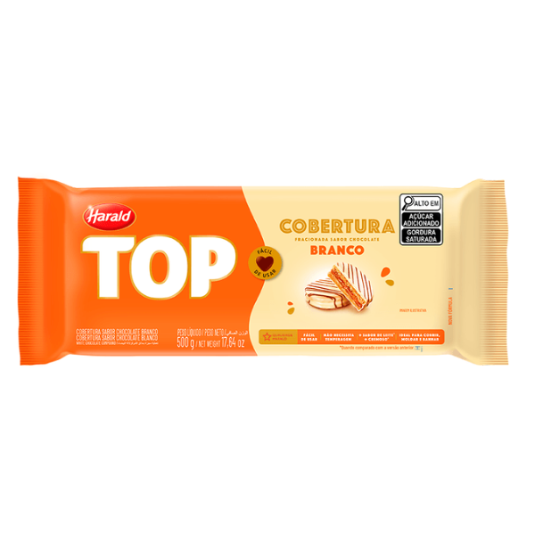 COBERTURA HARALD TOP BRANCO 500G