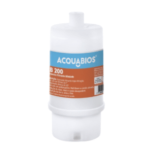 REFIL ACQUABIOS AB200 GRANULAR CARBON BLINDADO ROSCA DE 1/2`  UNIDADE