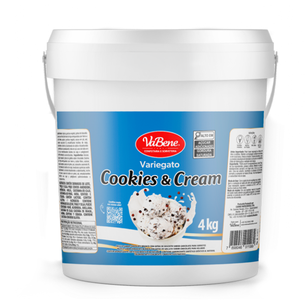 VARIEGATO VABENE COOKIES CREAM 4KG