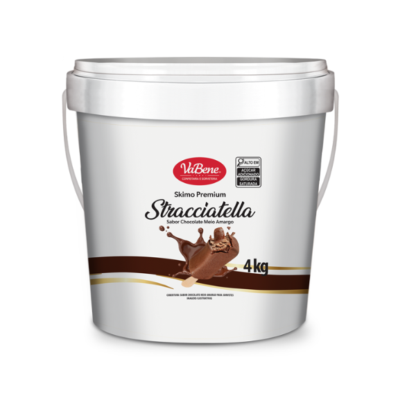 STRACCIATELLA VABENE CHOCOLATE MEIO AMARGO  4KG